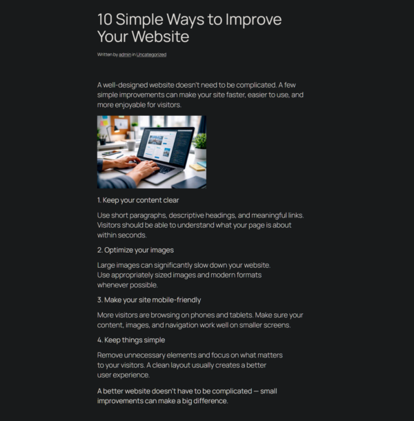 Wordpress Poster